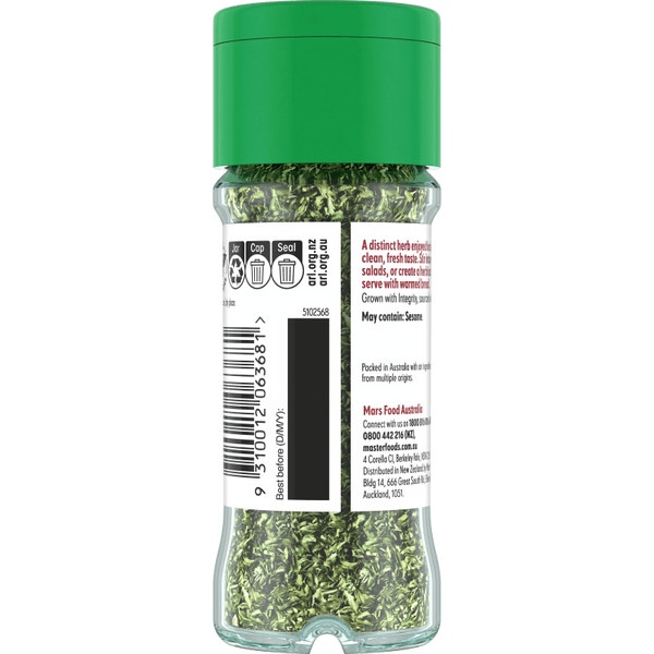 MasterFoods Parsley Flakes 7g