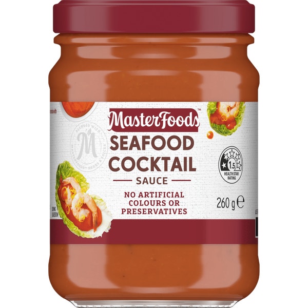MasterFoods Seafood Cocktail Sauce 260g