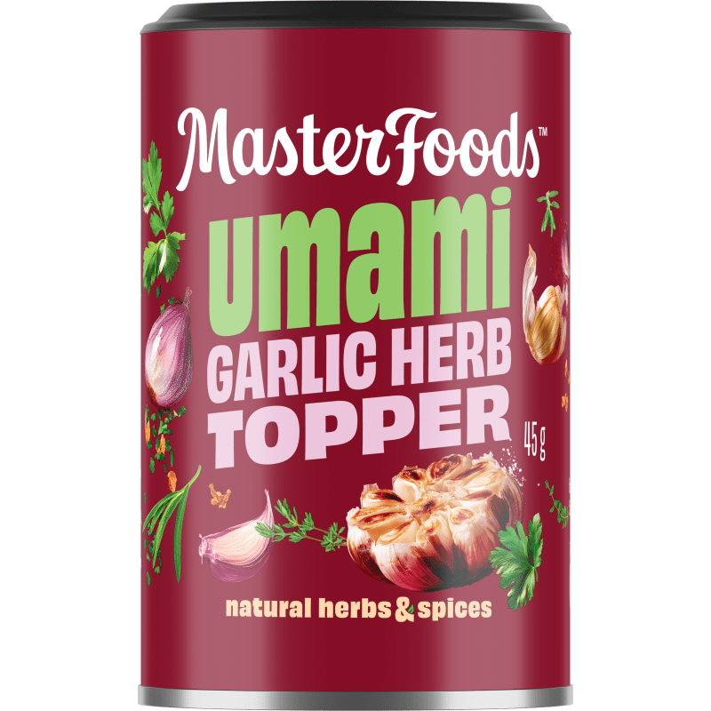 MasterFoods™ Umami Garlic Herb Topper 45g