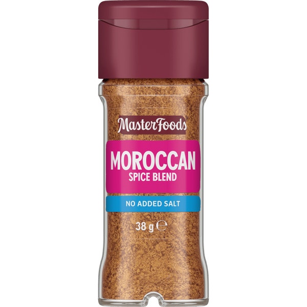 MasterFoods Moroccan Spice Blend "No Added Salt" 38g