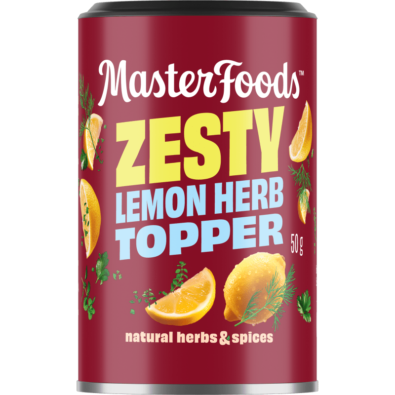 MasterFoods™ Zesty Lemon Herb Topper 50g