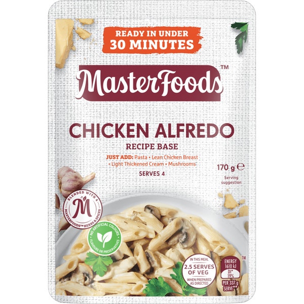 MasterFoods Chicken Alfredo Recipe Base 170g