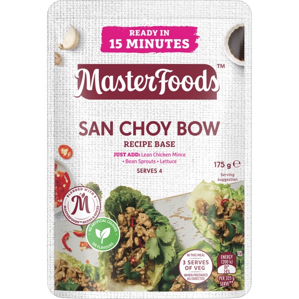 MasterFoods San Choy Bow Recipe Base 175g