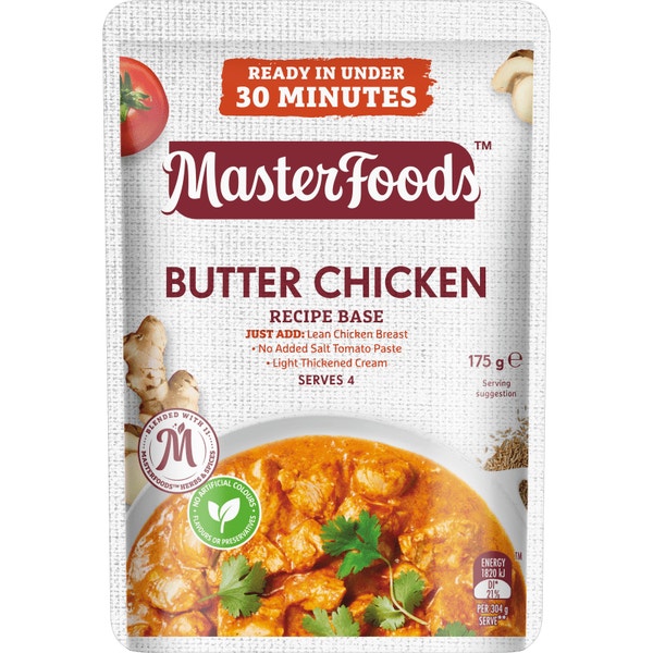 Masterfoods Butter Chicken Recipe Base 175g