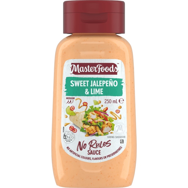 MasterFoods ​Sweet Jalapeño & Lime​ 250mL