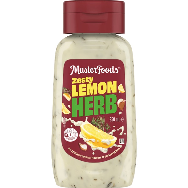 MasterFoods Zesty Lemon Herb 250ml
