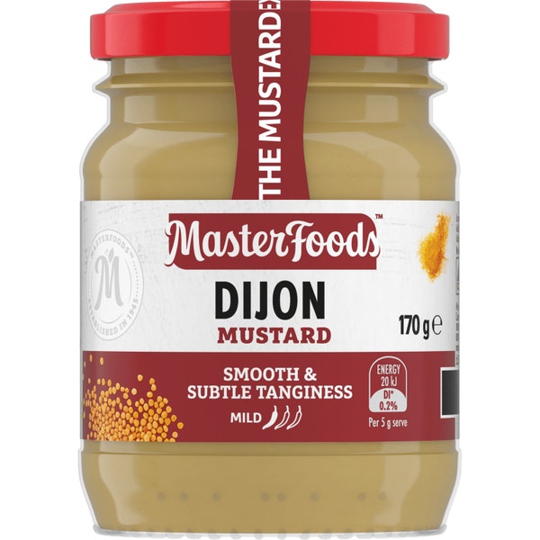 MasterFoods Dijon Mustard 170g