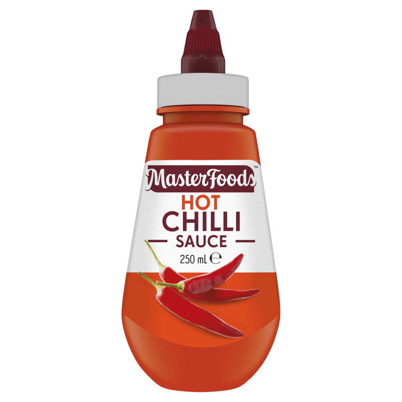 Turn it up a notch with our Hot Chilli Sauce MasterFoods™