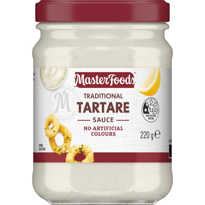Try our delicious Traditional Tartare Sauce MasterFoods™