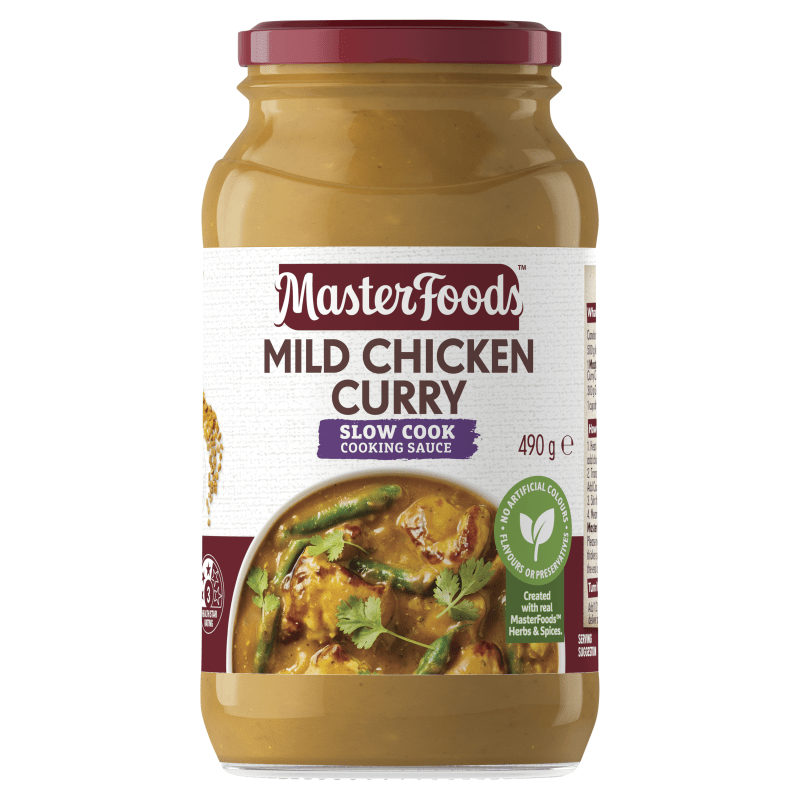 Try our slow cooked Mild Chicken Curry Recipe Base MasterFoods