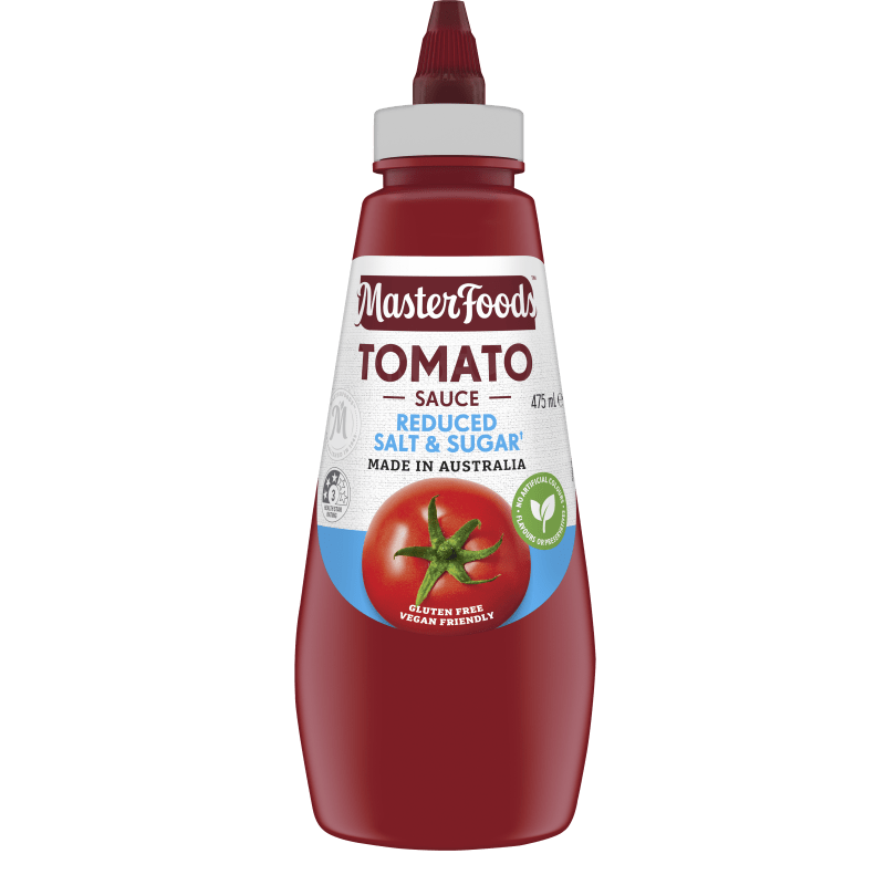 Enjoy our Reduced Salt and Sugar Squeezy Tomato Sauce Tomato Sauce 2L