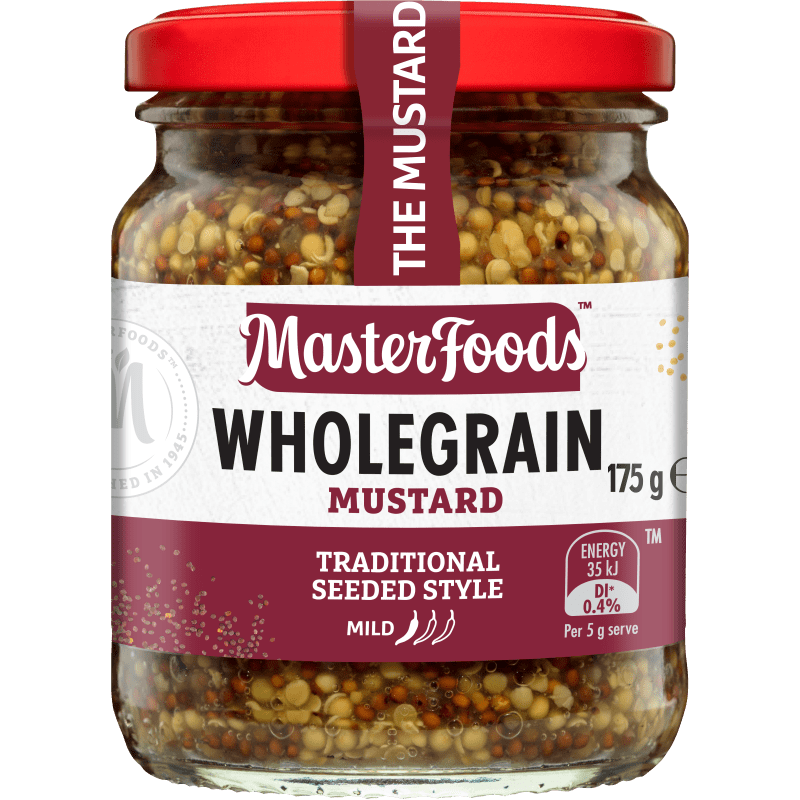 Try our Wholegrain Mustard MasterFoods™