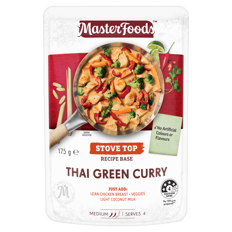 Try our quick and easy Thai Green Curry Recipe Base MasterFoods