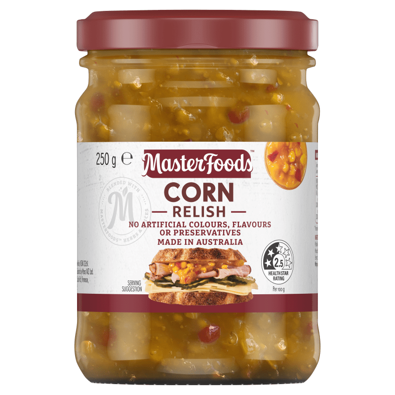 Enjoy our delicious Corn Relish MasterFoods™