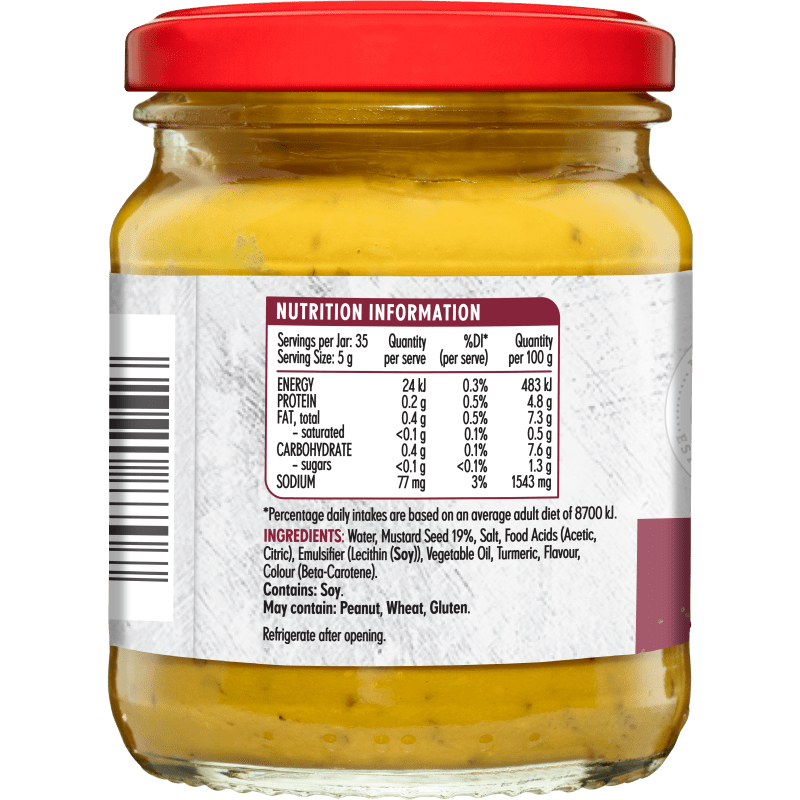 Try our Australian Mustard MasterFoods™