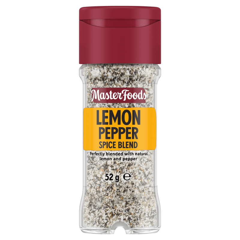 Try our delicious Lemon Pepper Seasoning MasterFoods™