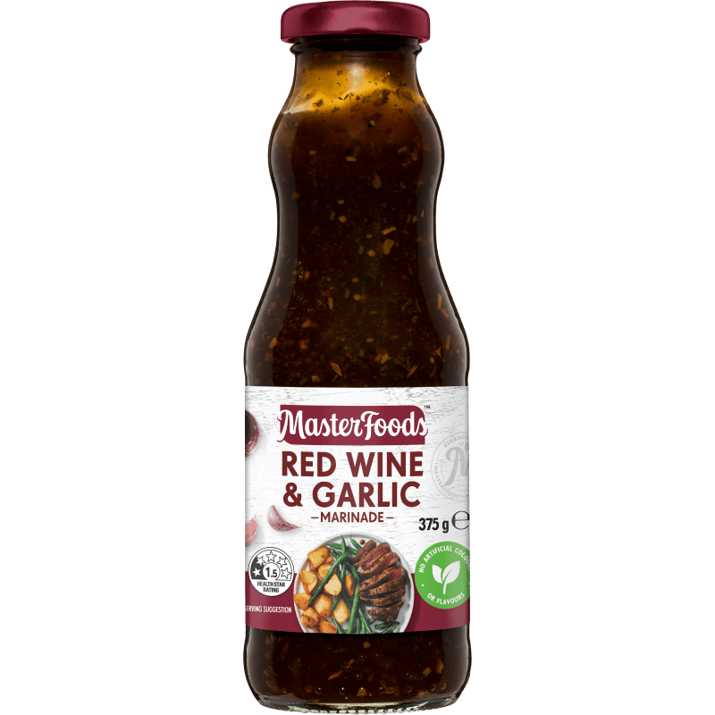 Delicious Red Wine & Garlic Marinade MasterFoods™