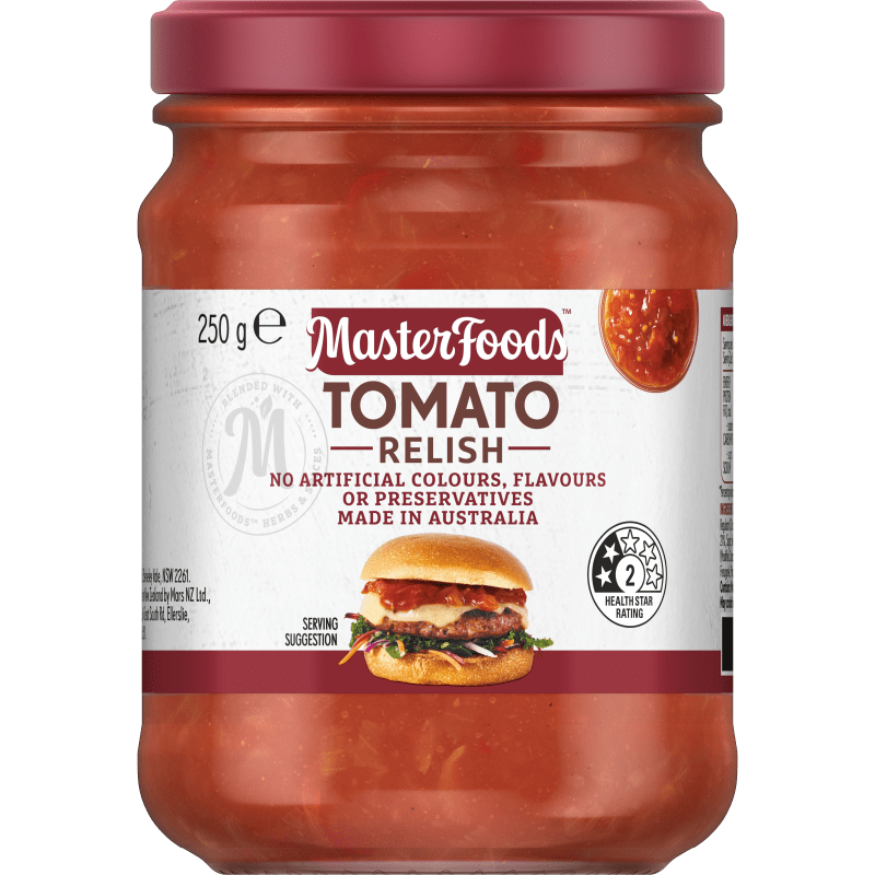 Try our delicious Tomato Relish MasterFoods™